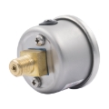 Picture of Autometer AutoGage 1.5in Liquid Filled Mechanical 0-2000 PSI Fuel Pressure Gauge - White