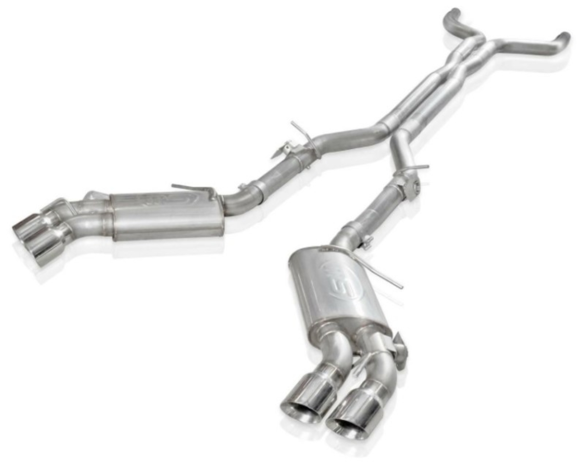 Picture of Stainless Works 2016-18 Camaro SS Legend Catback Exhaust w/ 3in X-Pipe AFM Valves