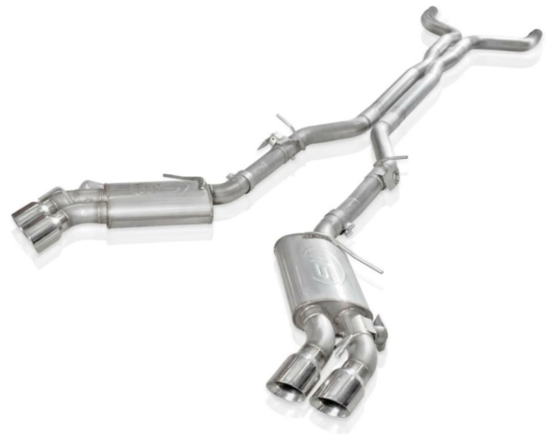 Picture of Stainless Works 2016-21 Camaro SS Redline Catback Exhaust w/ 3in X-Pipe AFM Valves