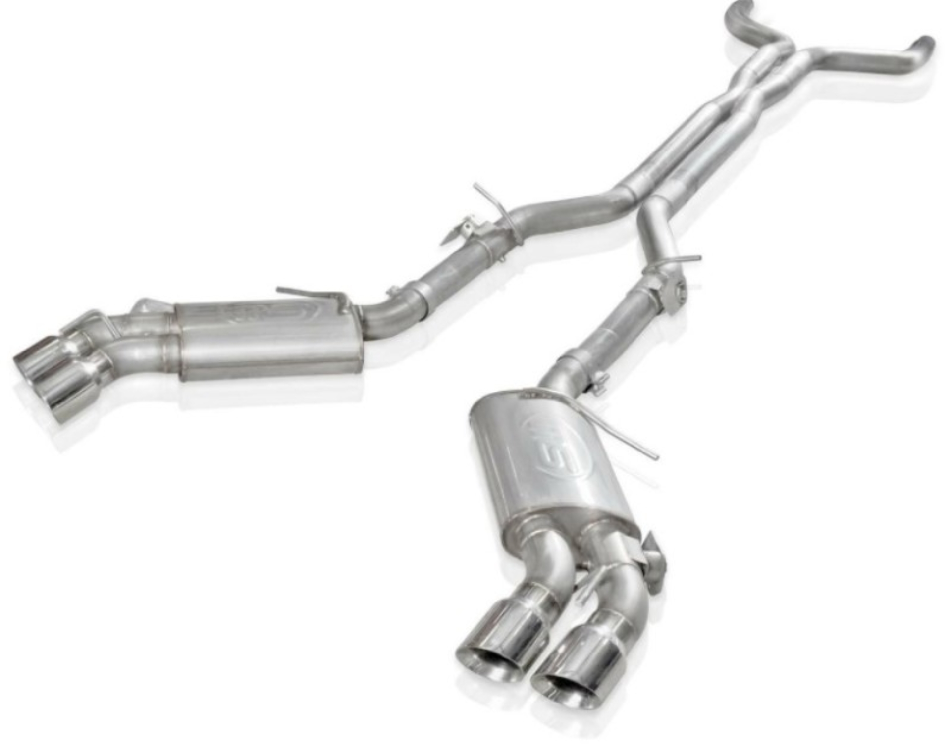 Picture of Stainless Works 2016-21 Camaro SS Legend Catback Exhaust w/ AFM Delete Plate