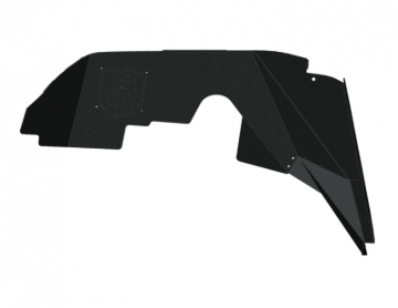 Picture of Road Armor 18-20 Jeep Wrangler JL Stealth Front Fender Liner Body Armor - Black Steel