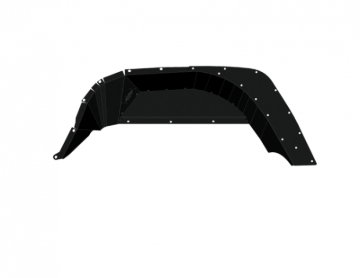Picture of Road Armor 18-21 Jeep Gladiator JL Stealth Rear Fender Liner Body Armor - Black Steel