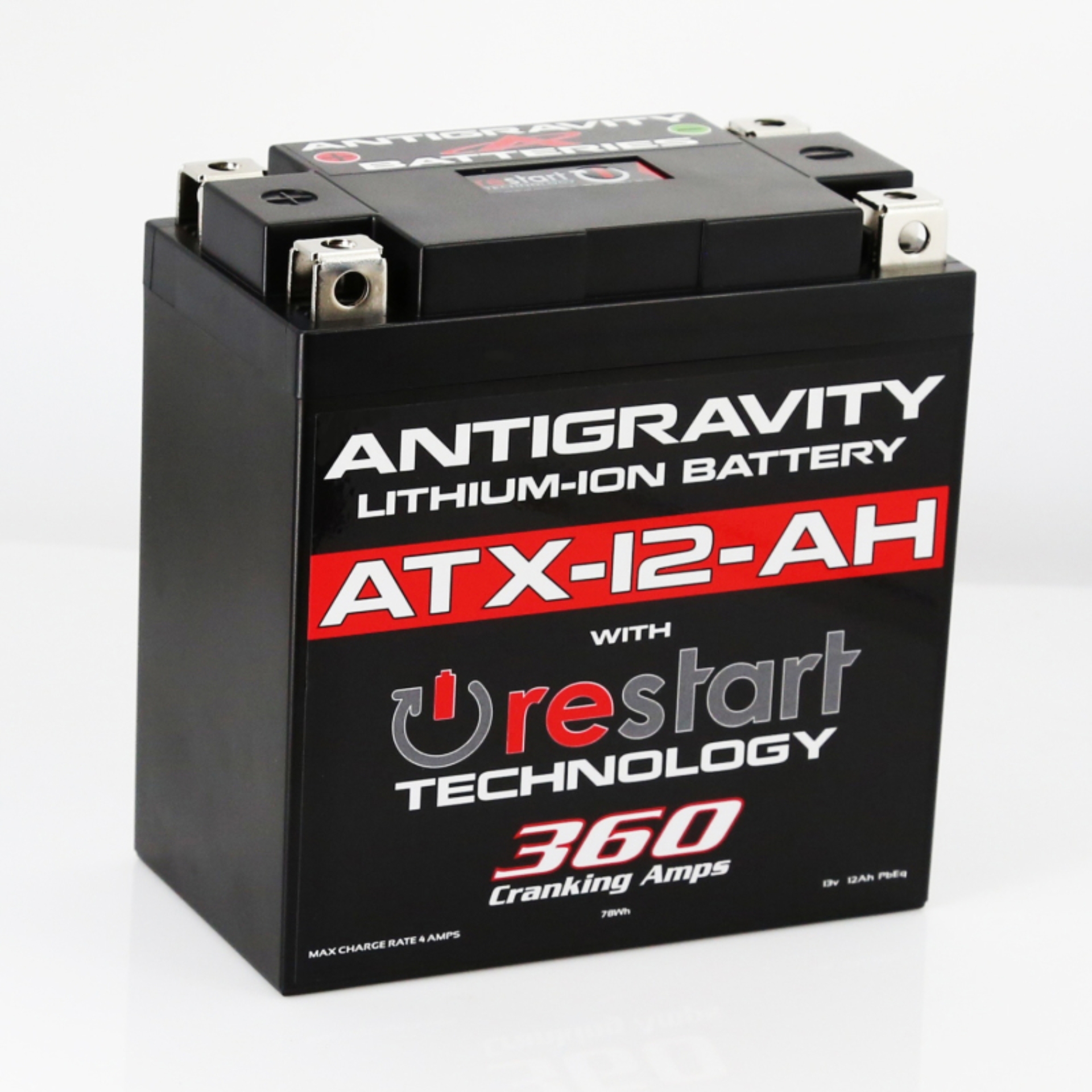 Picture of Antigravity YTX12B-BS Lithium Battery w/Re-Start