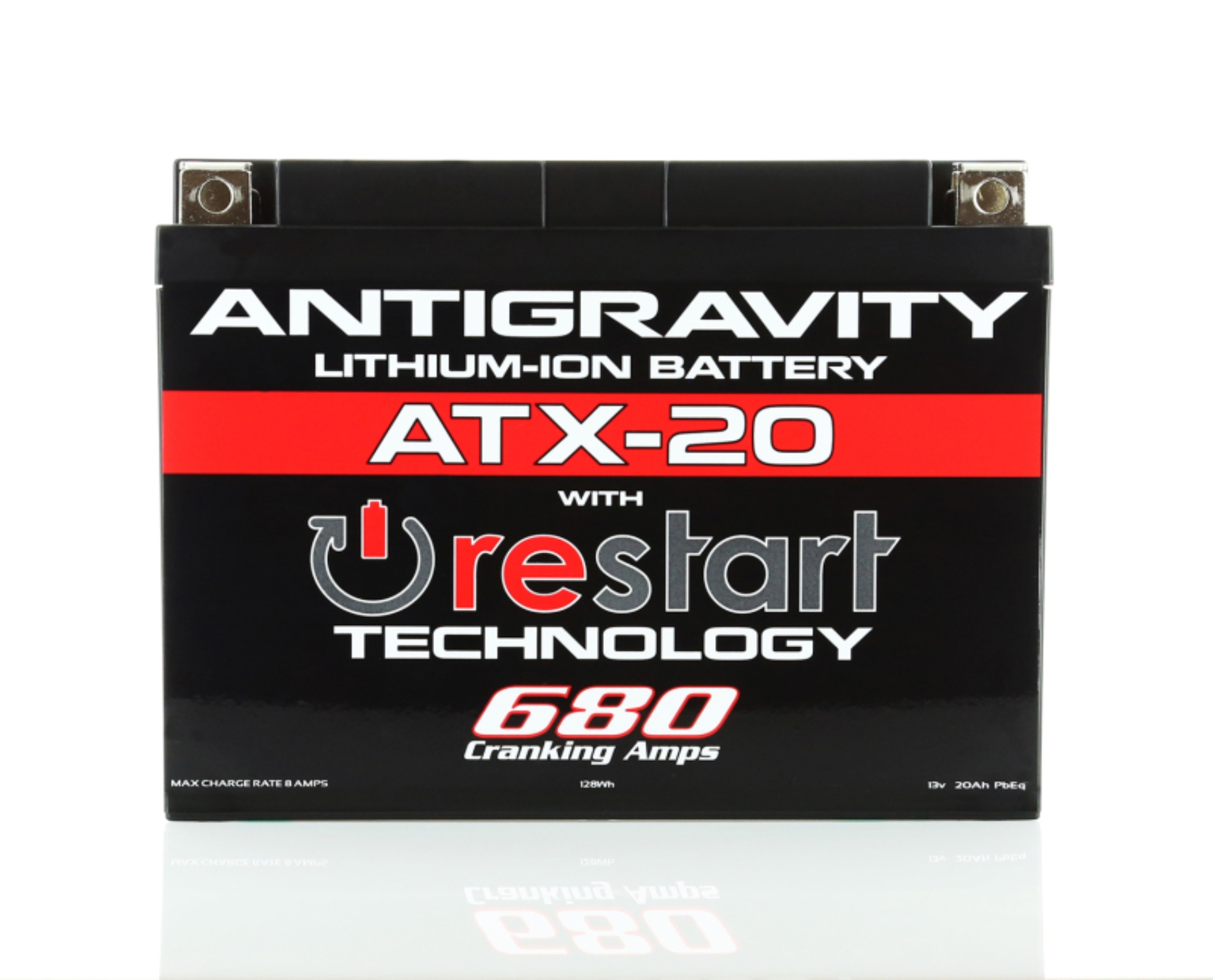 Picture of Antigravity YTX20 Lithium Battery w/Re-Start