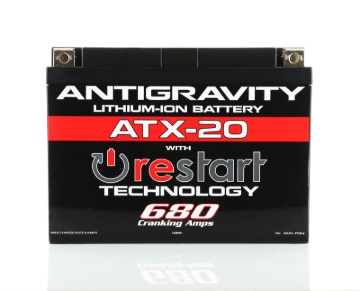 Picture of Antigravity YTX20 Lithium Battery w/Re-Start