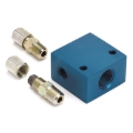 Picture of Autometer Transmission Line Adapter Fitting for 5/16in O.D. Tubing 1/2in NPTF