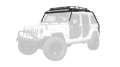 Picture of Body Armor 4x4 07-18 Jeep Wrangler JK Windshield Light Bar
