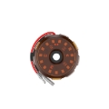 Picture of KC HiLiTES Cyclone V2 2.2in. LED Accessory Light 5w Flood Beam (Single) - Amber Lens