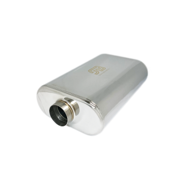 Picture of Stainless Bros 3in x 17.0in OAL Lightweight Muffler - Matte Finish
