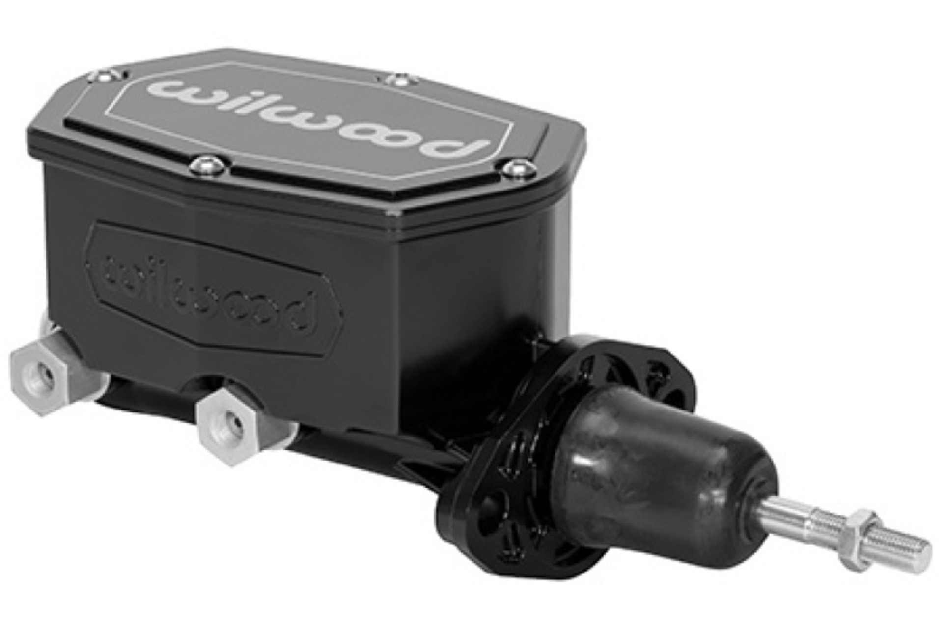 Picture of Wilwood Corvette C2 Compact Tandem Master Cylinder - 7/8in Bore Black