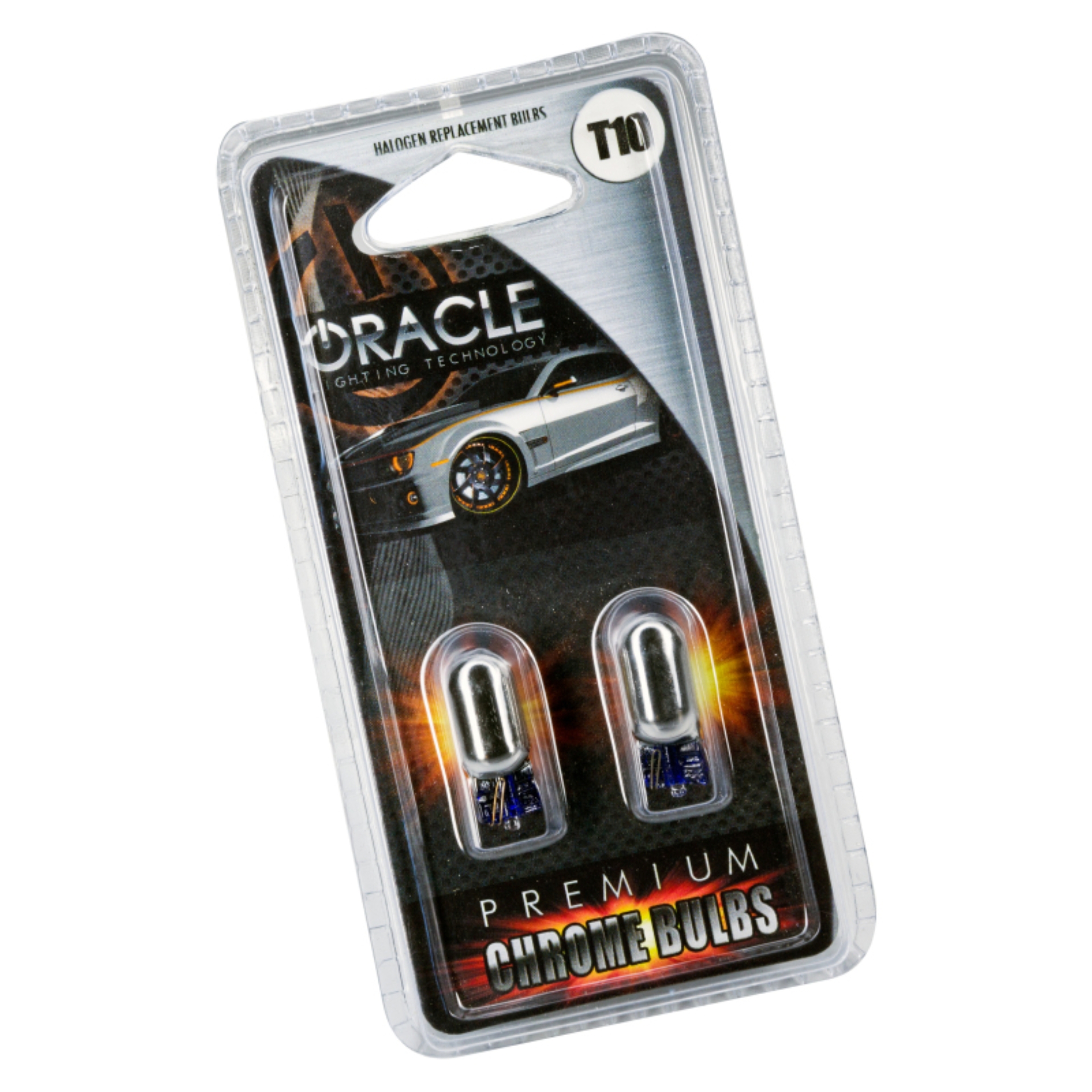 Picture of Oracle T10 Chrome Bulbs (Pair) - Amber