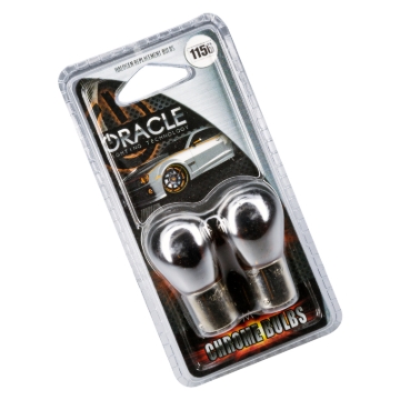 Picture of Oracle 1156 Chrome Bulbs (Pair) - Amber