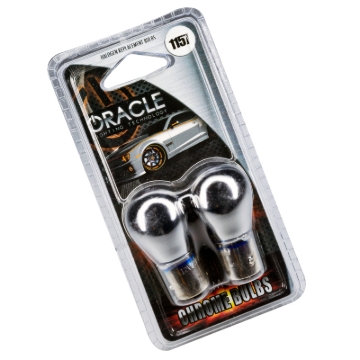 Picture of Oracle 1157 Chrome Bulbs (Pair) - Amber