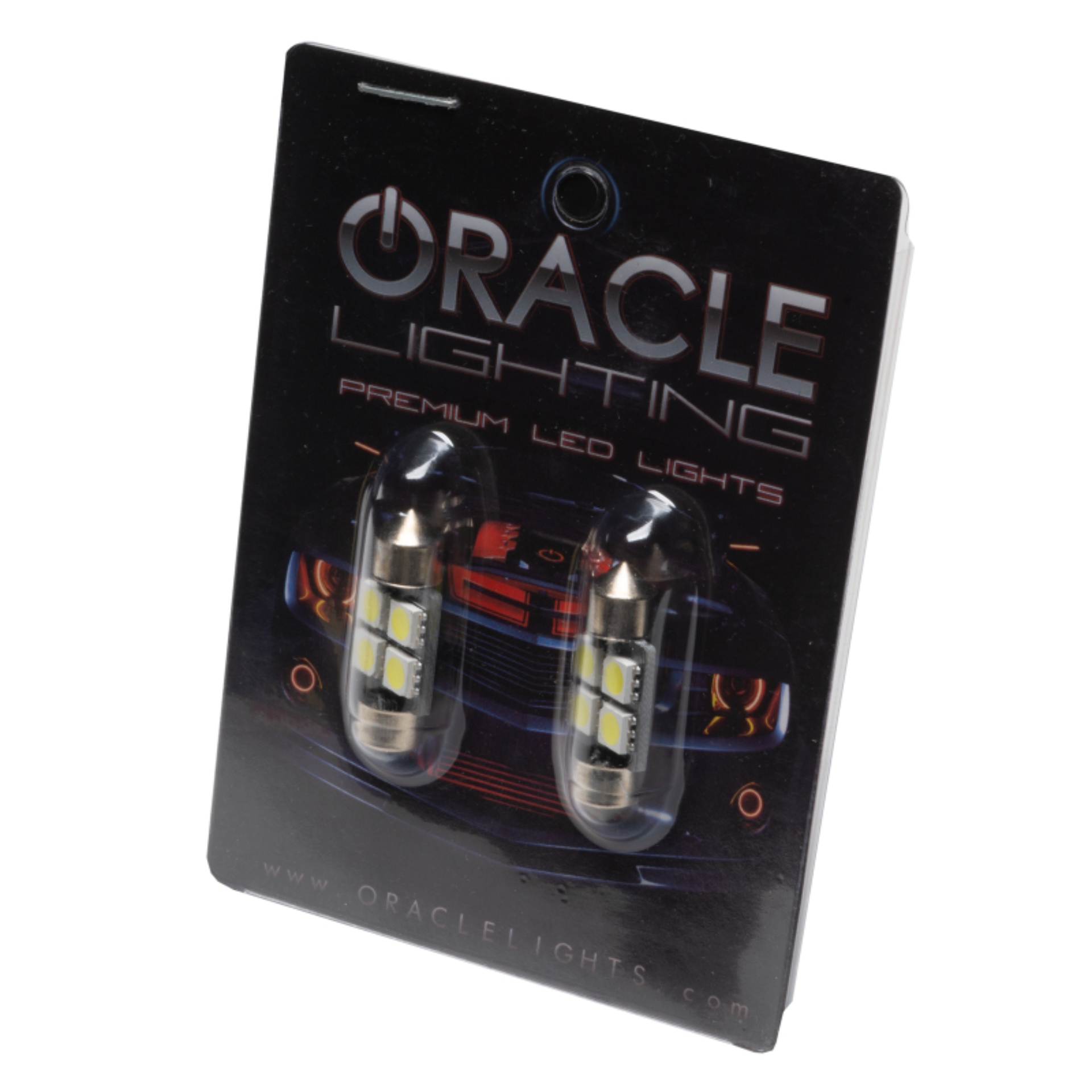 Picture of Oracle 33MM 4 LED 3-Chip Festoon Bulbs (Pair) - Cool White