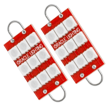 Picture of Oracle 44MM 6 LED 3 Chip - Loop Festoon Bulbs (Pair) - Red