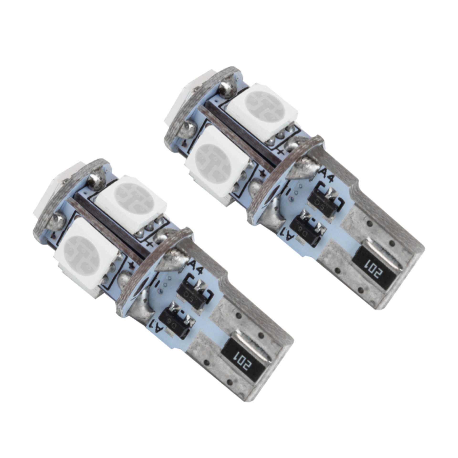 Picture of Oracle T10 5 LED 3 Chip SMD Bulbs (Pair) - Red