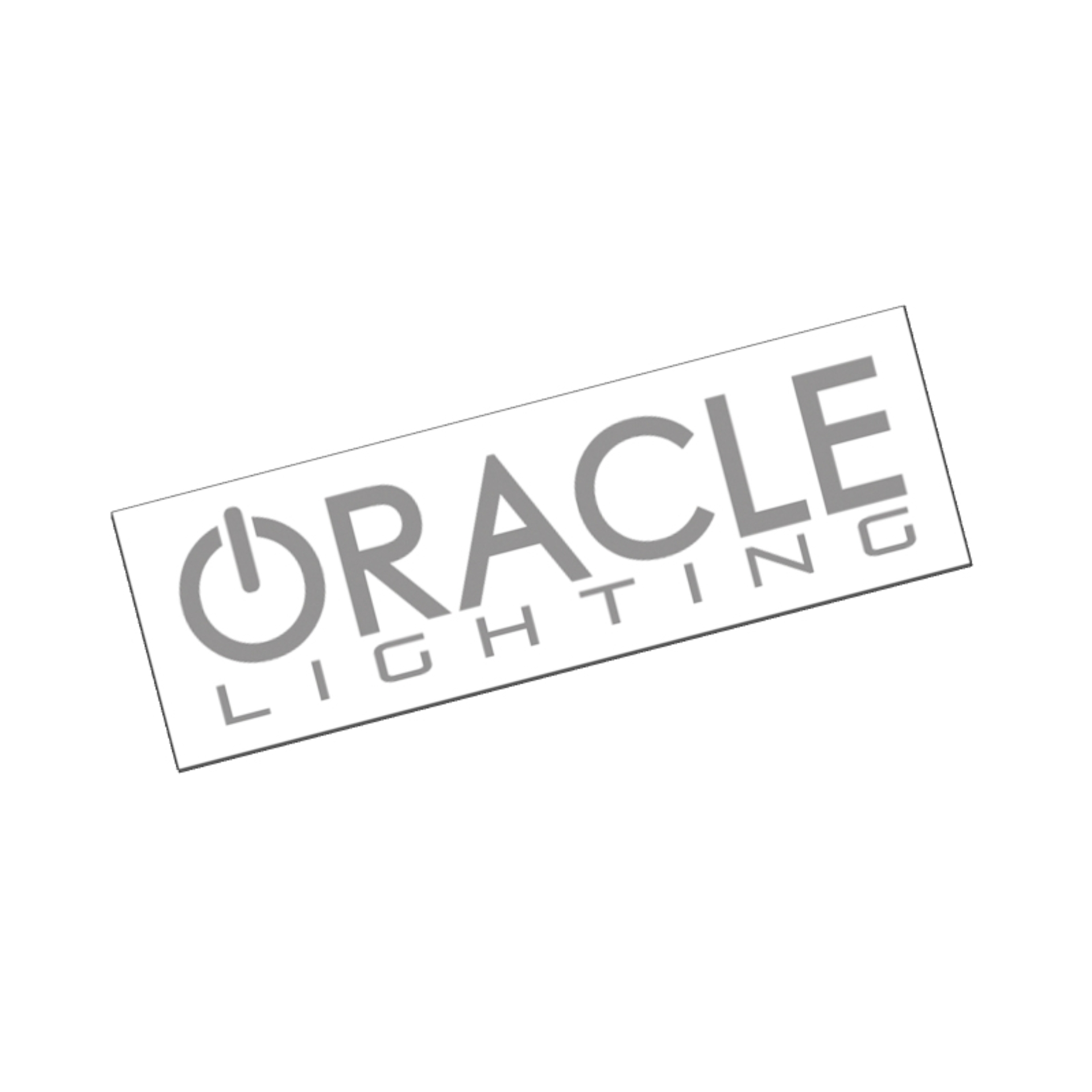 Picture of Oracle Decal 12in - Reflected Silver