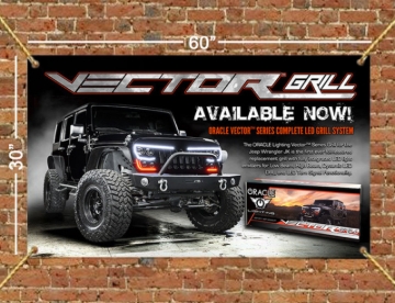 Picture of Oracle VECTOR Grille 60in x 30in Banner