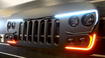 Picture of Oracle VECTOR Jeep Wrangler JK Grille Display