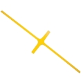 Picture of Oracle 11-14 Dodge Charger Illuminated Grille Crosshairs - Yellow