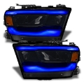 Picture of Oracle 19-21 Dodge RAM 1500 RGB+W Headlight DRL Kit- Reflector LED Headlights - +W