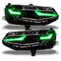 Picture of Oracle 19-21 Chevy Camaro LS/LT RGB+A Headlight DRL Kit - ColorSHIFT w/o Controller