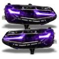 Picture of Oracle 19-21 Chevy Camaro LS/LT RGB+A Headlight DRL Kit - ColorSHIFT w/o Controller