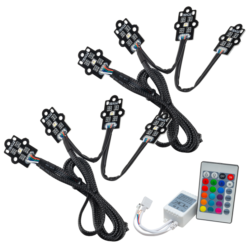 Picture of Oracle 20-21 Chevy Silverado 2500 RGB+W Headlight DRL Kit - w/ Simple Controller