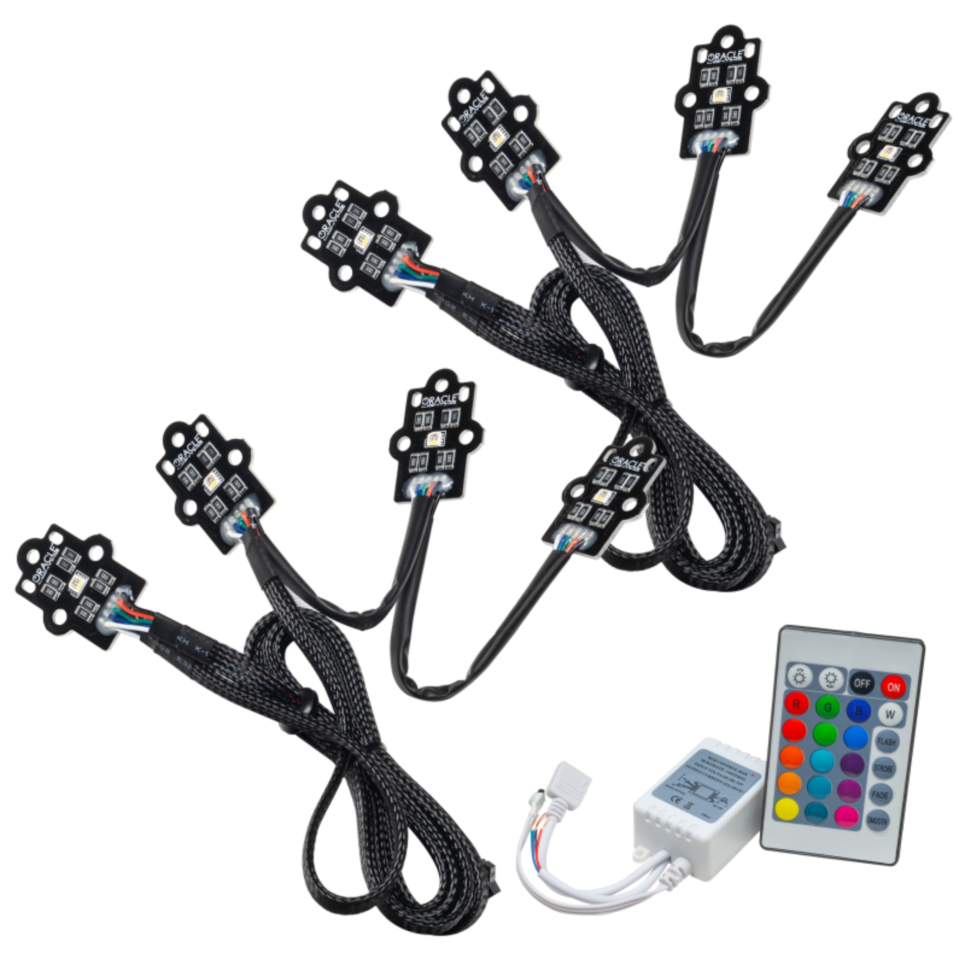 Picture of Oracle 20-21 Chevy Silverado 2500 RGB+W Headlight DRL Kit - w/ Simple Controller