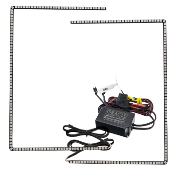 Picture of Oracle Ford Superduty 17-19 Dynamic Headlight DRL - ColorSHIFT - Dynamic