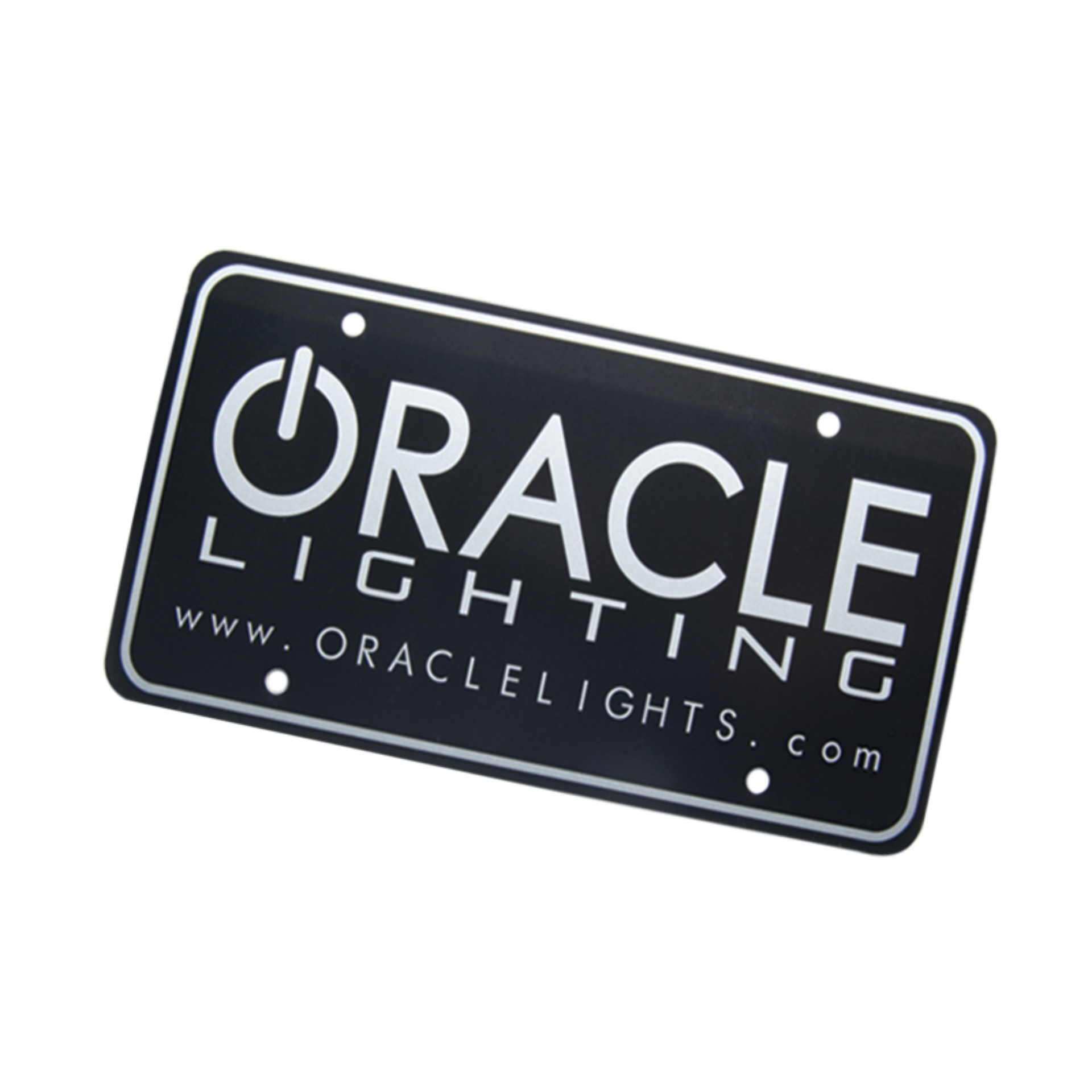 Picture of Oracle License Plate - Black