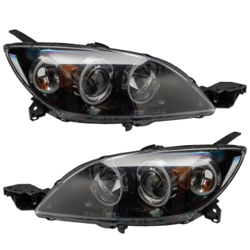Picture of Oracle 04-09 Mazda 3 SMD HL - Hatchback - Halogen Style - ColorSHIFT w/ BC1 Controller