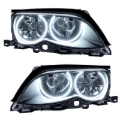 Picture of Oracle 02-05 BMW 3 Series SMD HL - Black - White