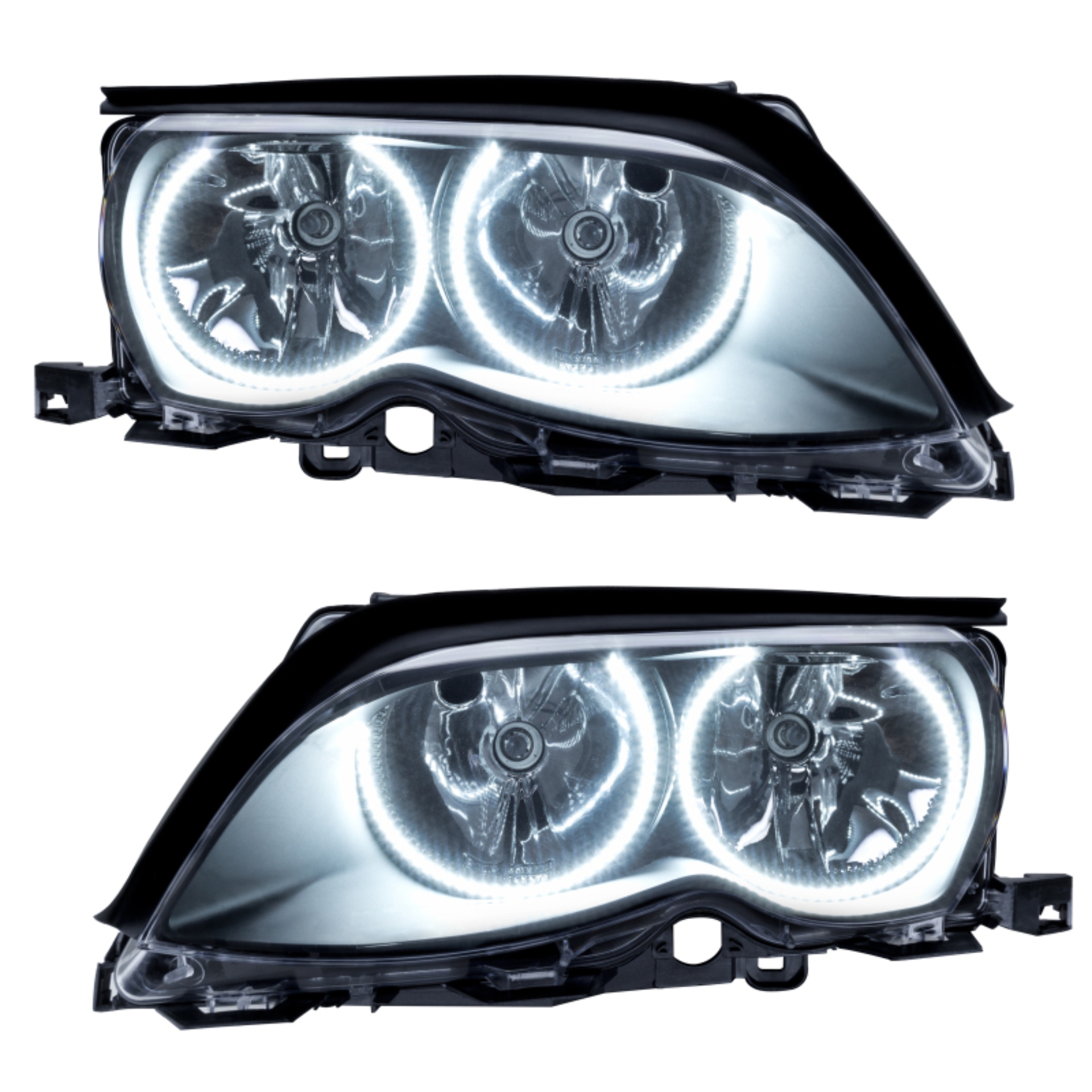 Picture of Oracle 02-05 BMW 3 Series SMD HL - Black - White