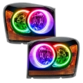 Picture of Oracle 04-06 Dodge Durango SMD HL - Black - ColorSHIFT w/ BC1 Controller
