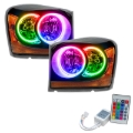 Picture of Oracle 04-06 Dodge Durango SMD HL - Black - ColorSHIFT w/ Simple Controller