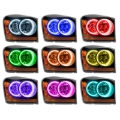 Picture of Oracle 04-06 Dodge Durango SMD HL - Black - ColorSHIFT w/ Simple Controller