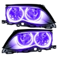 Picture of Oracle 02-05 BMW 3 Series SMD HL - Black - ColorSHIFT w/ 2.0 Controller