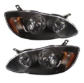 Picture of Oracle 03-04 Toyota Corolla S-Type SMD HL - Black - White