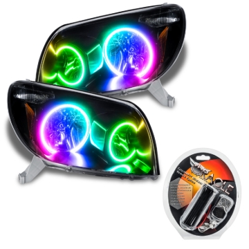 Picture of Oracle 03-05 Toyota 4-Runner SMD HL - Black - ColorSHIFT