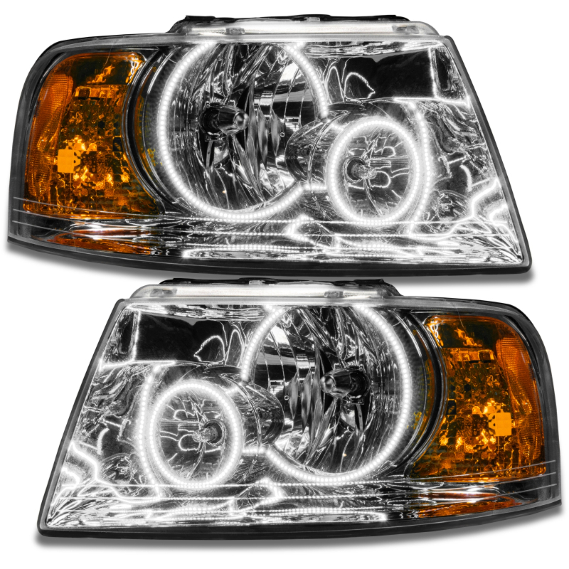 Picture of Oracle 03-06 Ford Expedition SMD HL - Chrome - White