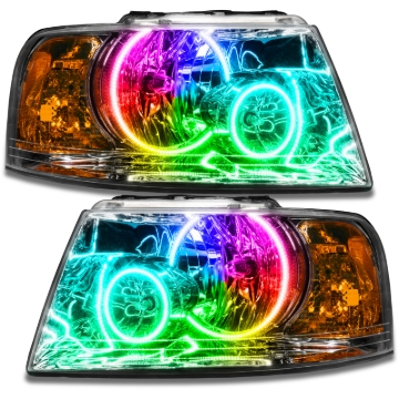 Picture of Oracle 03-06 Ford Expedition SMD HL - Chrome - ColorSHIFT w/o Controller