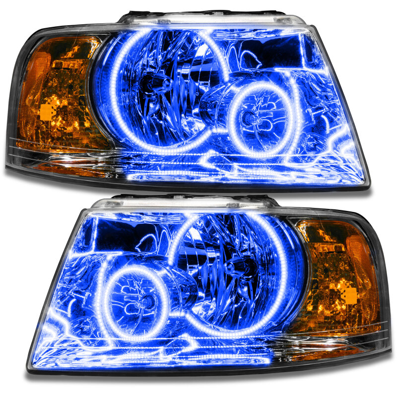 Picture of Oracle 03-06 Ford Expedition SMD HL - Chrome - ColorSHIFT w/ Simple Controller
