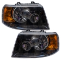 Picture of Oracle 03-06 Ford Expedition SMD HL - Black - ColorSHIFT w/ Simple Controller