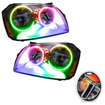 Picture of Oracle 05-07 Dodge Magnum SMD HL - Chrome - ColorSHIFT