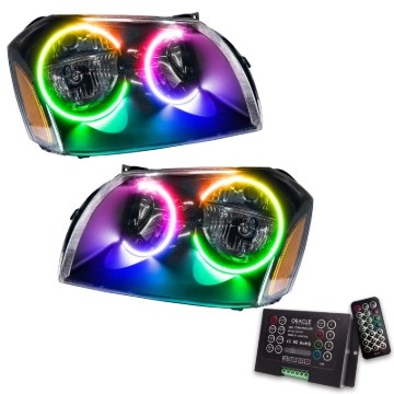 Picture of Oracle 05-07 Dodge Magnum SMD HL - Black - ColorSHIFT w/ 2.0 Controller