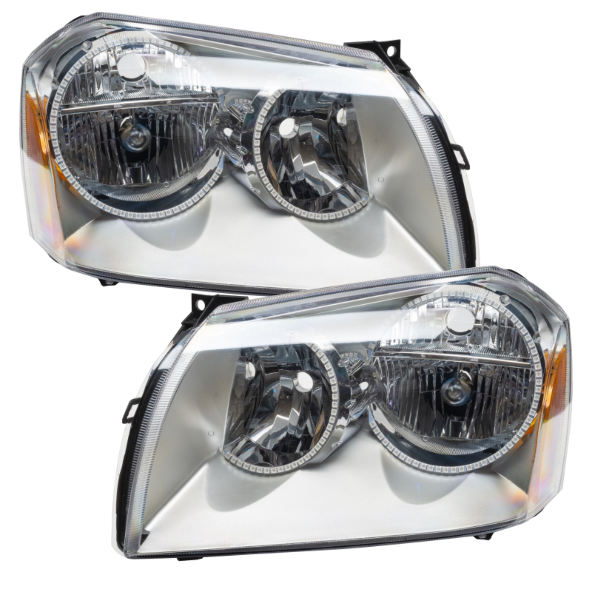 Picture of Oracle 05-07 Dodge Magnum SMD HL - Chrome - ColorSHIFT w/o Controller