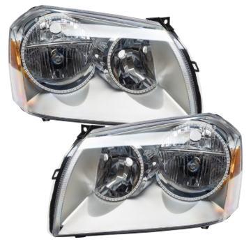 Picture of Oracle 05-07 Dodge Magnum SMD HL - Chrome - ColorSHIFT w/o Controller