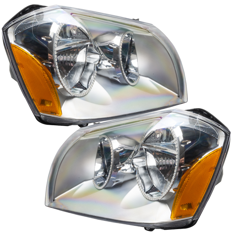 Picture of Oracle 05-07 Dodge Magnum SMD HL - Chrome - ColorSHIFT w/ Simple Controller