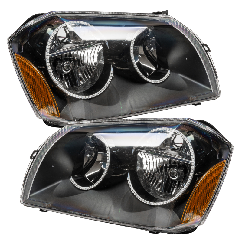Picture of Oracle 05-07 Dodge Magnum SMD HL - Black - ColorSHIFT w/ Simple Controller